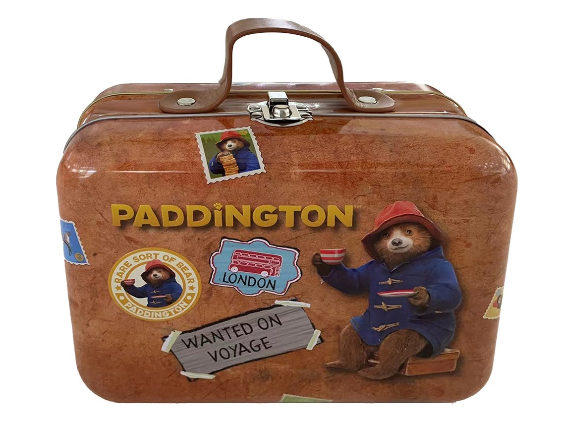 Paddington Brown Suitcase Tin (Shortbread and Tea) Paddington Store
