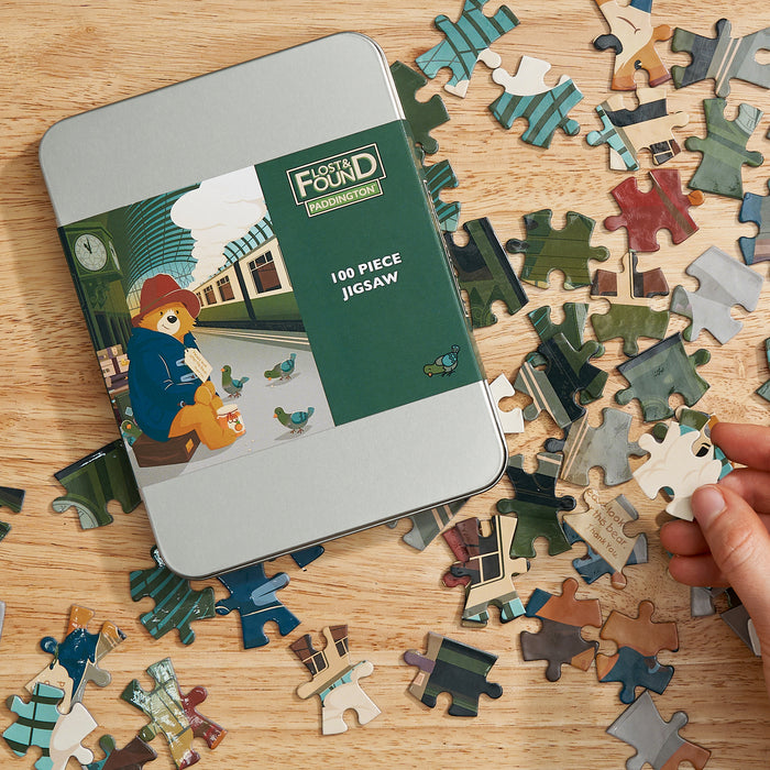 Lost & Found Paddington Puzzle In Tin (100pc)