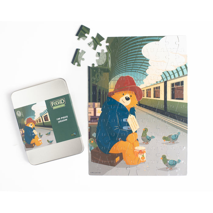 Lost & Found Paddington Puzzle In Tin (100pc)
