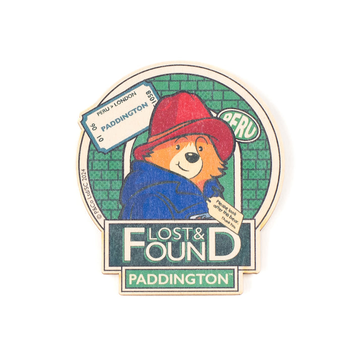 Lost & Found Paddington Circle Wooden Magnet