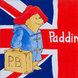 Load image into Gallery viewer, Paddington Bear Union Jack Tea Towel