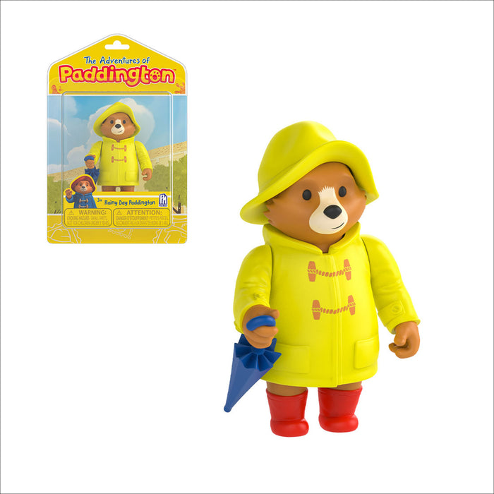 paddington bear rainy day figure