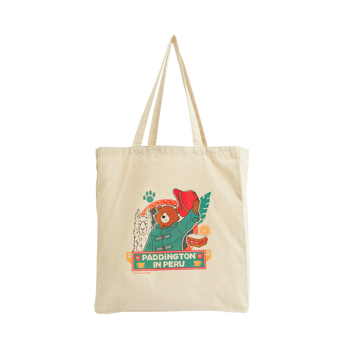 Paddington in Peru Organic Tote Bag