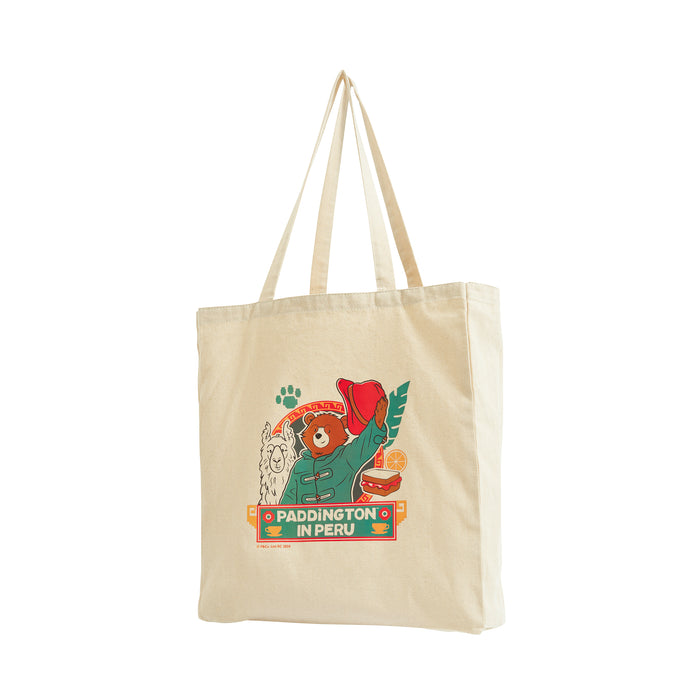 Paddington in Peru Organic Tote Bag