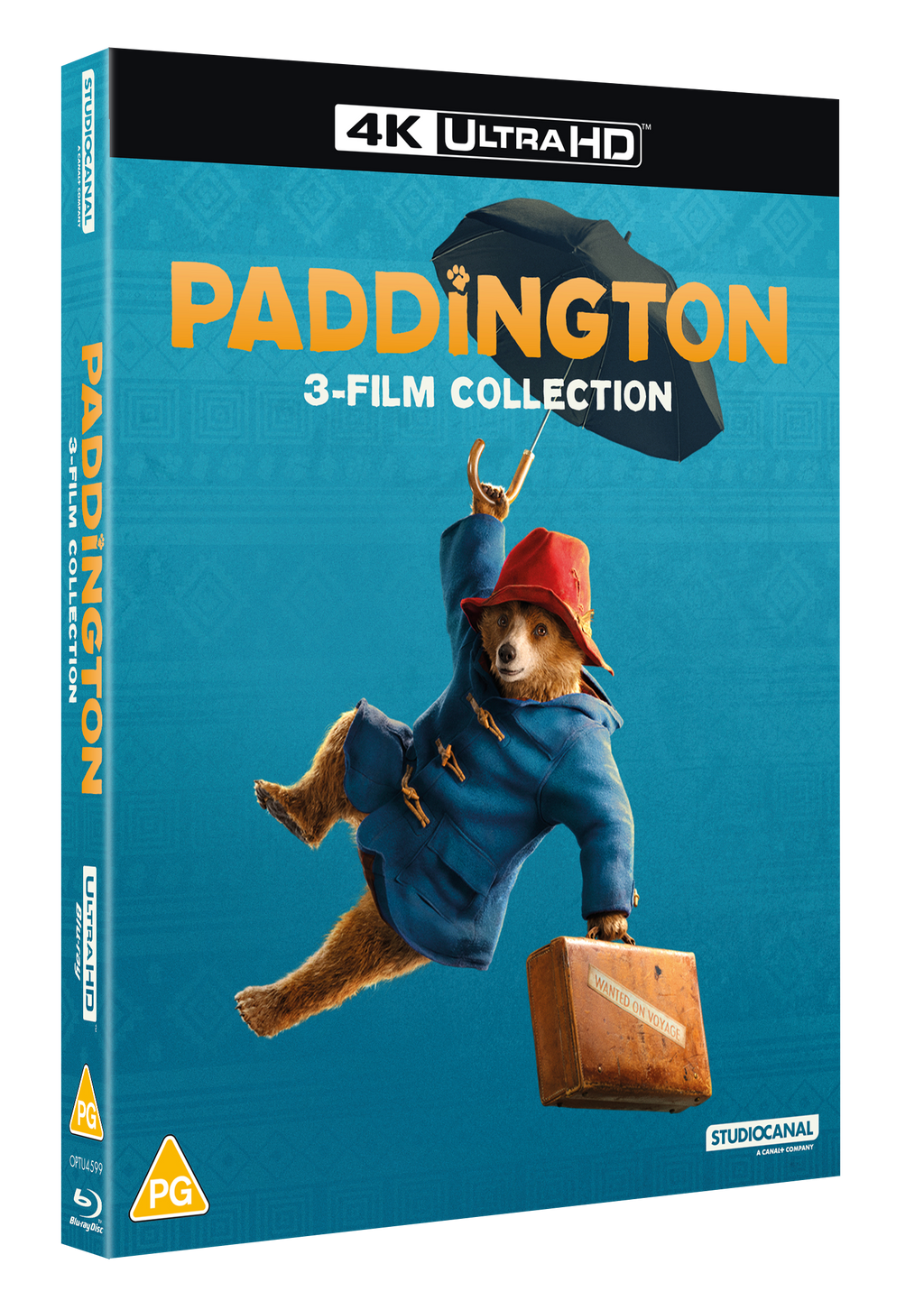 **Pre-Order** PADDINGTON-3 FILM COLLECTION (4K ULTRA HD + BLU-RAY)