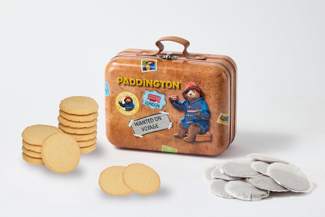 Paddington Brown Suitcase Tin (Shortbread and Tea