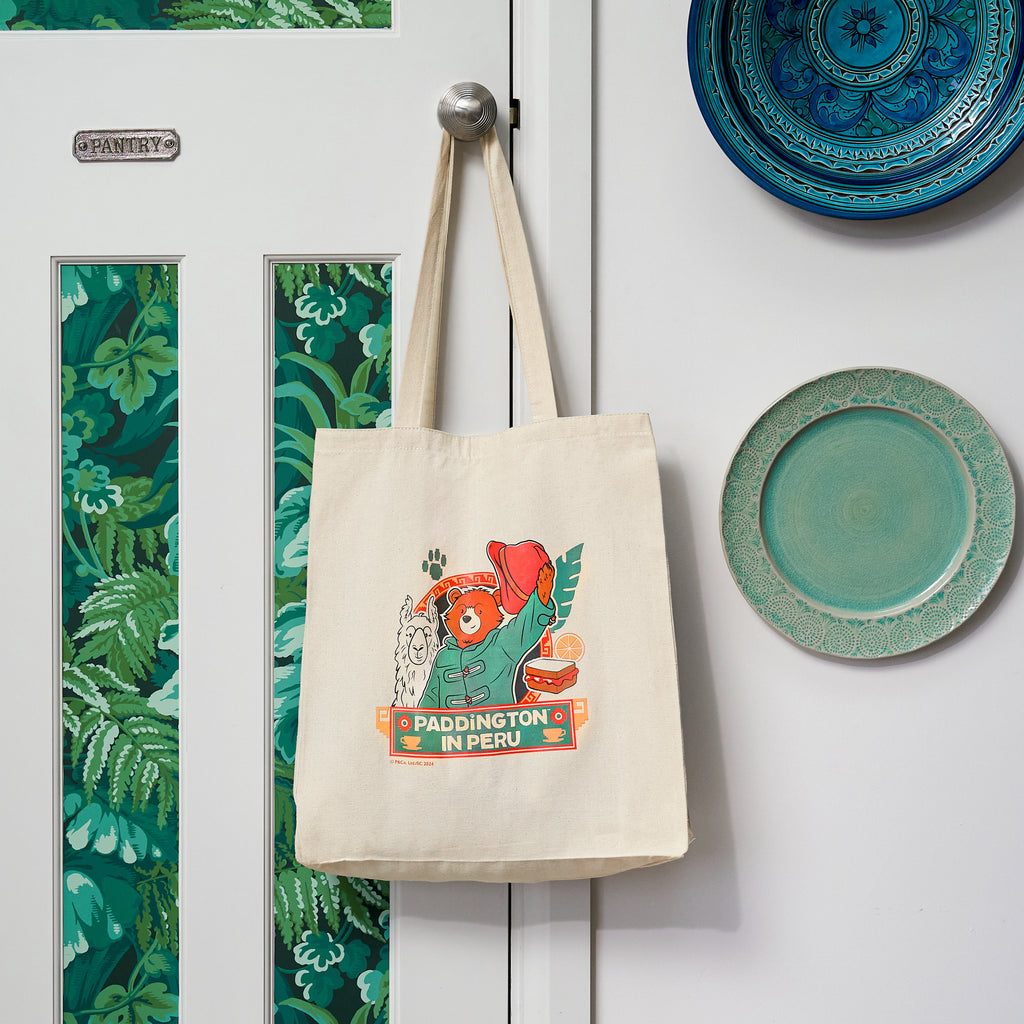 Paddington in Peru Organic Tote Bag