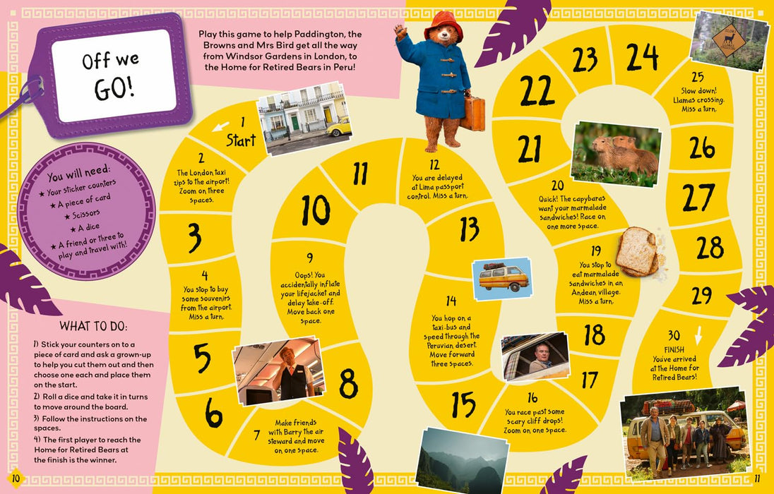 Paddington in Peru: Movie Sticker Activity Book