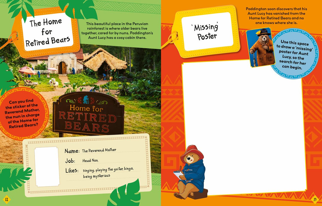 Paddington in Peru: Movie Sticker Activity Book