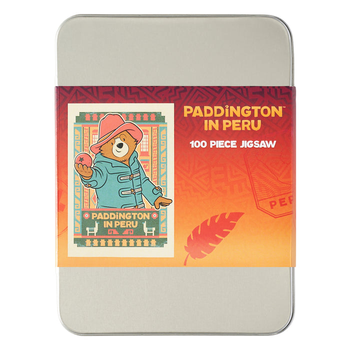 Paddington in Peru Jigsaw Puzzle In Tin-100pc