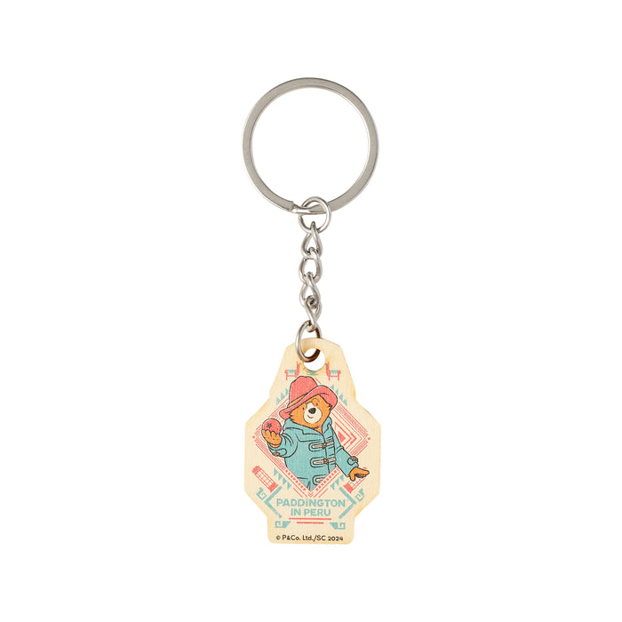 Paddington in Peru Exclusive Wooden Keyring