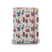 Passport Holder with Paddington Bear and London-themed illustrations on a white background