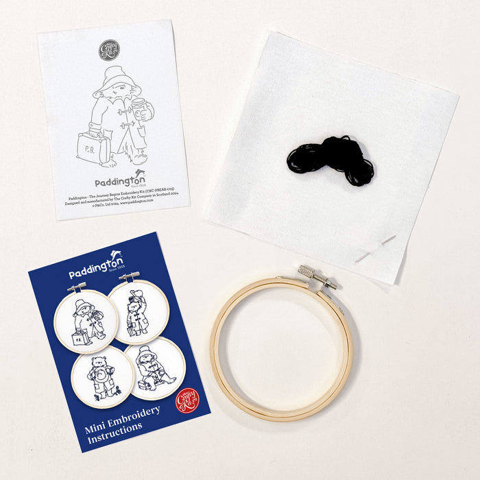 Paddington 'The Journey Begins!' Mini Embroidery Kit