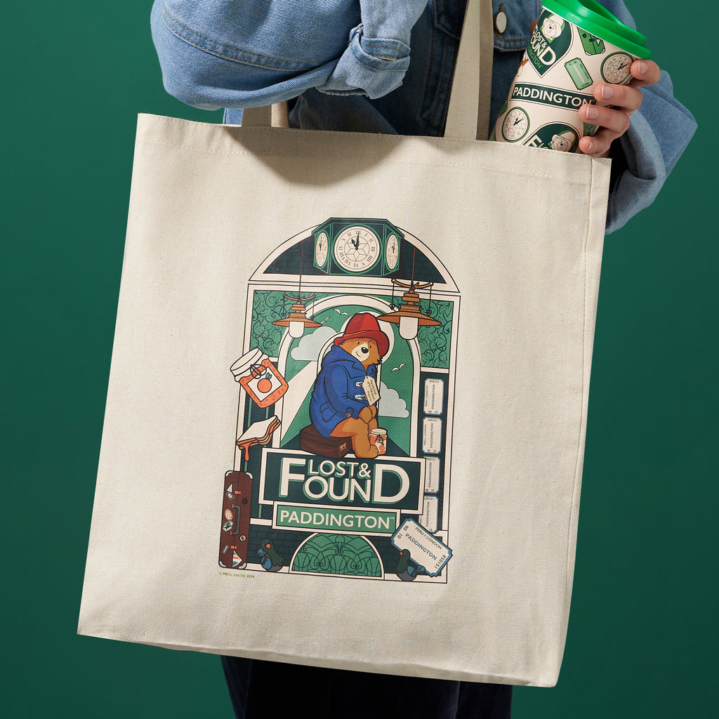 Lost & Found Paddington Organic Tote Bag