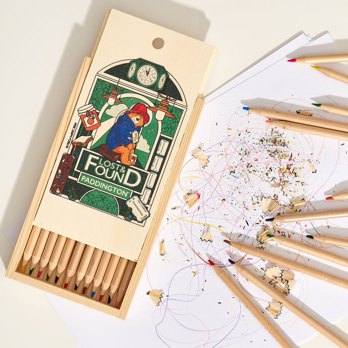 Lost & Found Paddington Wooden 12 Pencil Set