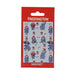 Paddington bear magnet packaging with red border and character illustrations on a white background