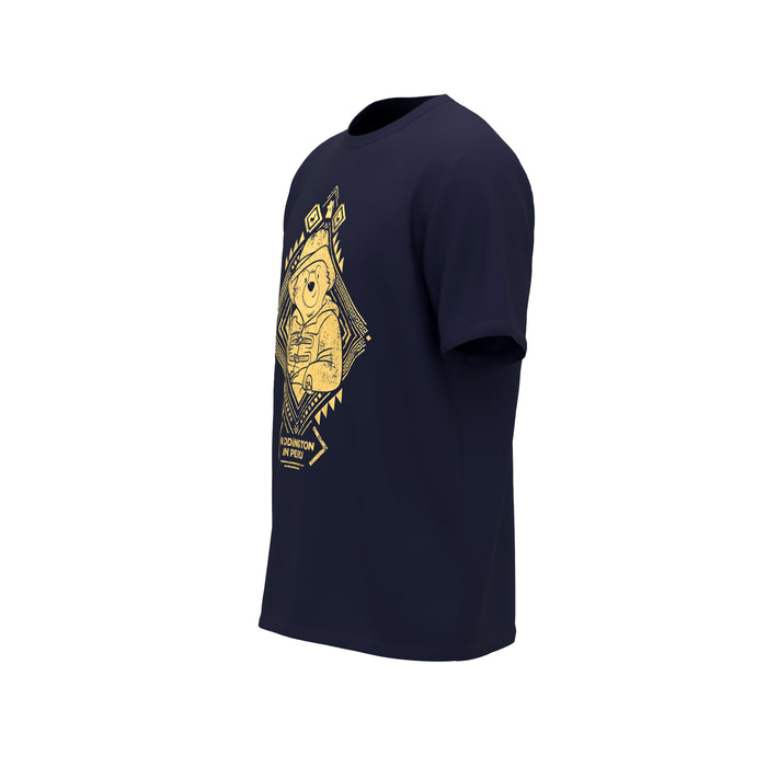 Paddington in Peru Organic Cotton Unisex Blue T-Shirt