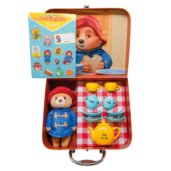 Paddington Bear Set Trenino Con Stazione E Rotaie In Legno