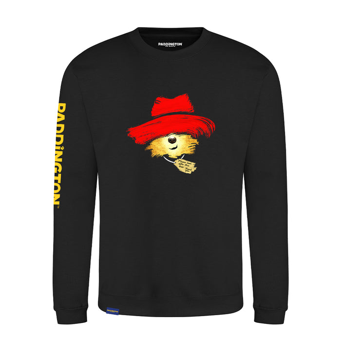 Paddington The Musical: Printed Sleeve Adult Sweatshirt