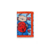 Small wallet with red border and Paddington Bear pattern on a white background