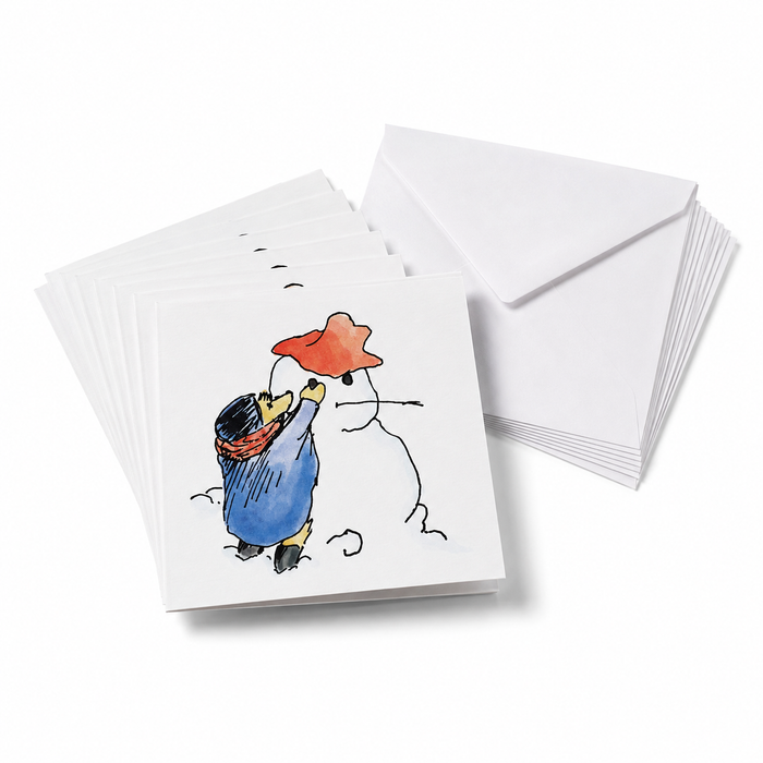 Paddington 'Makes A Friend' Christmas Cards - Set of 8
