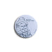 Blue button badge with Paddington bear illustration and text 'It's nice being a bear' on a white background