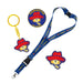Paddington the musical keepsakes bundle including 2 pin badges a keyring and blue lanyard