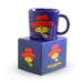 Blue mug with Paddington Bear design on a matching box