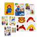 Crayola Paddington Bear activity set with coloring book, stickers, and crayons on a white background