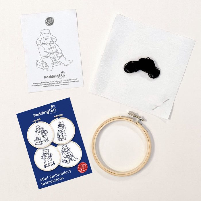 Paddington 'At The Train Station!' Mini Embroidery Kit