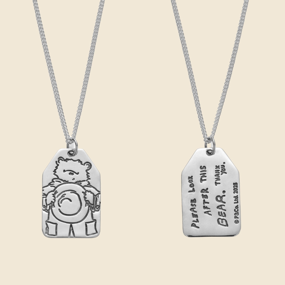 Paddington Gifts Collection highlighting sterling silver pendant necklace