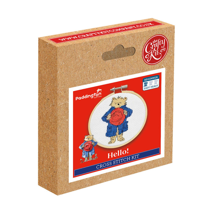 Paddington Cross Stitch Kit Hello 3