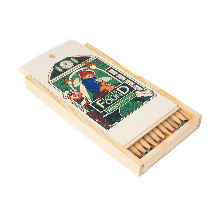 Lost & Found Paddington Wooden 12 Pencil Set