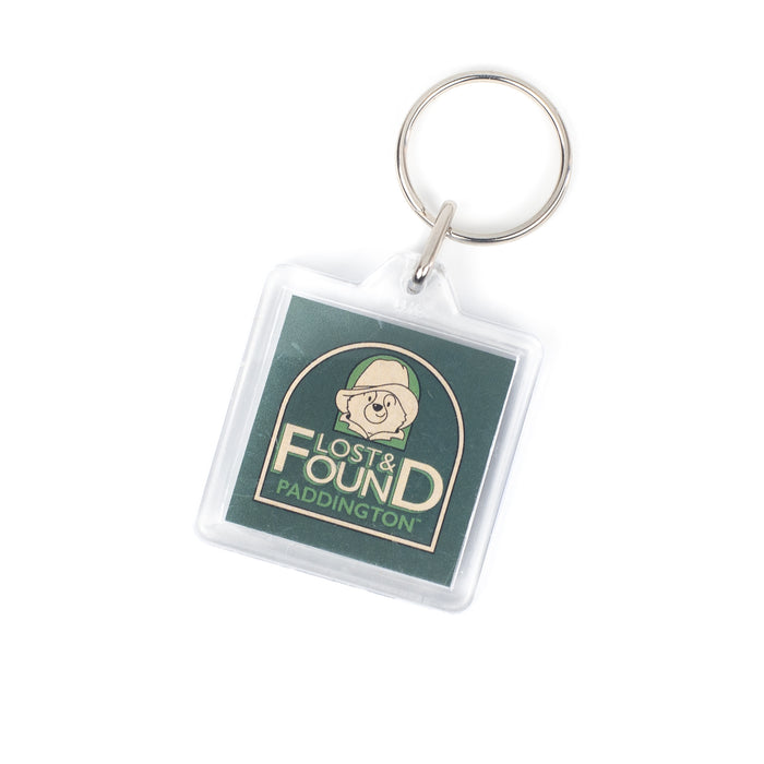 Lost & Found Paddington Acrylic Square Keyring