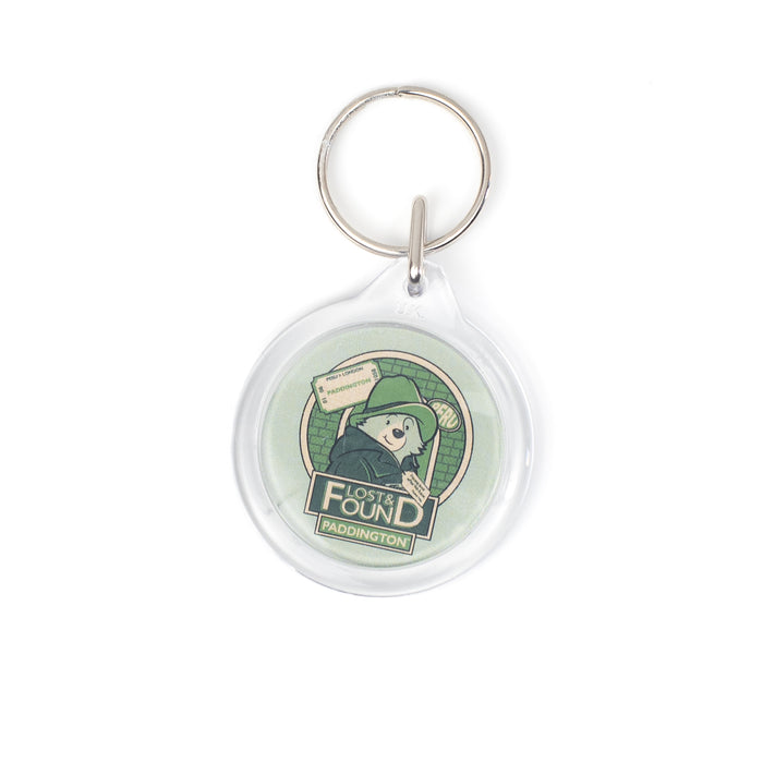 Lost & Found Paddington Acrylic Round Keyring