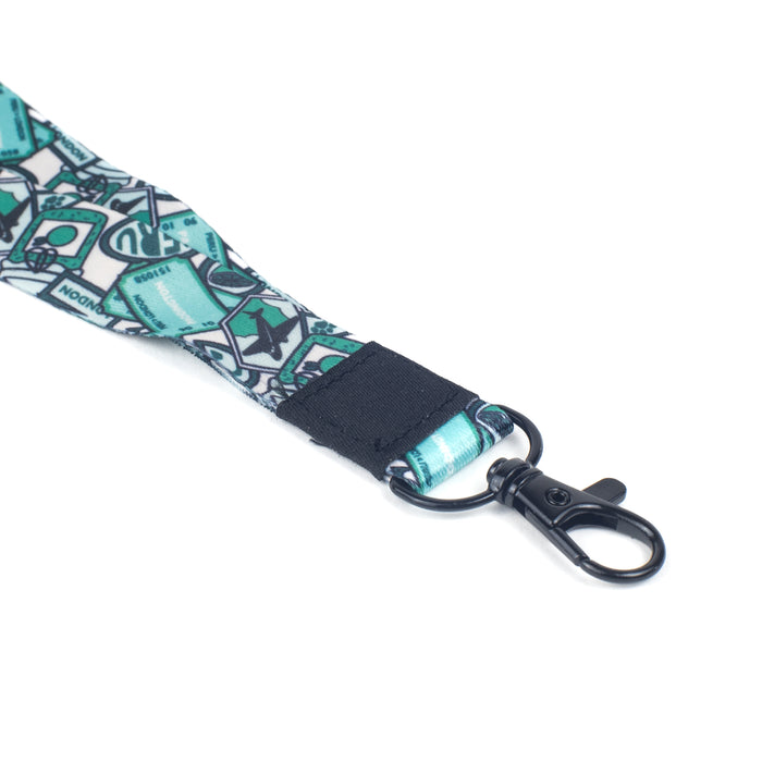 Lost & Found Paddington Lanyard with Clip