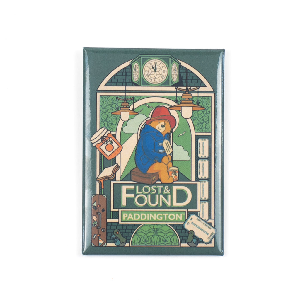 Lost & Found Paddington Oblong Magnet