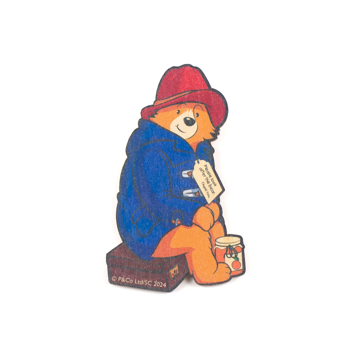 Pannello In Legno Paddington Bear 'Please Look After This Bear' - Decorazione Murale Collezionabile