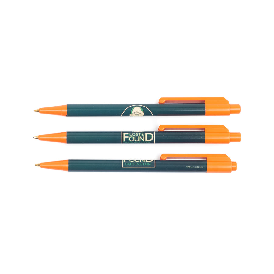 Lost & Found Paddington Set of 3 Pens