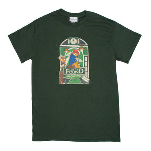 Lost & Found Paddington Portrait Green T-Shirt