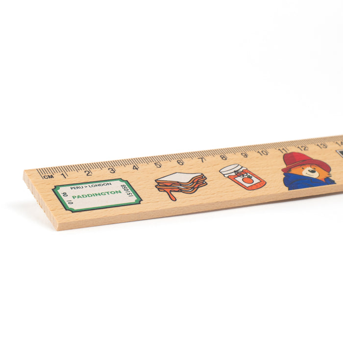 Lost & Found Paddington Wooden Ruler 30cm