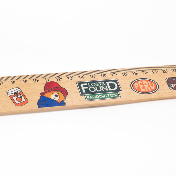 Lost & Found Paddington Wooden Ruler 30cm