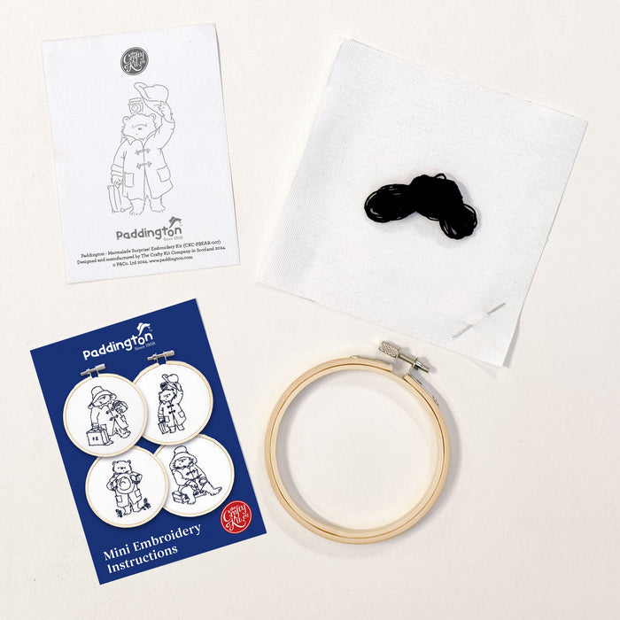 Paddington 'Marmalade Surprise!' Mini Embroidery Kit