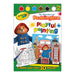 Crayola Paddington Bear painting set book with illustrations and Crayola logo