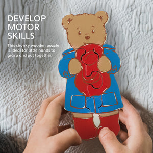 Paddington™ Wooden Mini-Puzzle (Holding Hat)