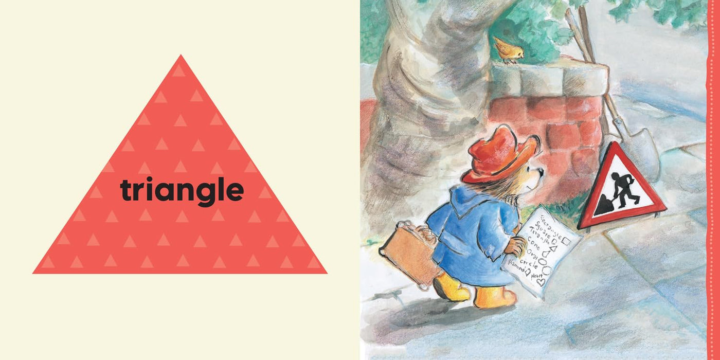 Illustration of a character with a triangle sign and a roadwork sign.