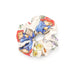 Scrunchie with Paddington Bear design on a white background
