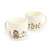 Cream ceramic Paddington mug with wraparound botanical design