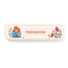 Rectangular cutlery box with Paddington Bear illustration and floral design on a white background