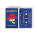 Blue Cassette tape and cover of 'Paddington The Musical' original cast recording on a white background